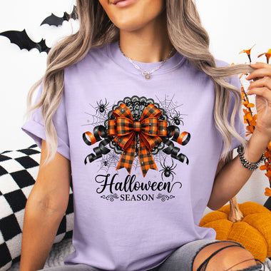 Halloween Season Bow DTF Transfer DTF Heat Press Transfer from Sweet Tee Transfers