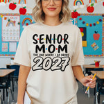 Senior Mom 2027 the One Where I Go Broke DTF Transfer DTF Heat Press Transfer from Sweet Tee Transfers