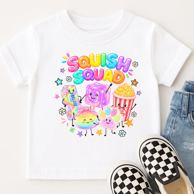 Squish Squad DTF Transfer DTF Heat Press Transfer from Sweet Tee Transfers