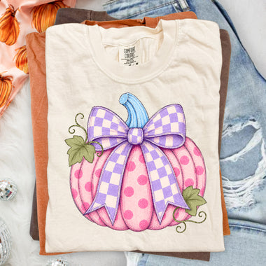 Bright Colors Pumpkin DTF Transfer DTF Heat Press Transfer from Sweet Tee Transfers
