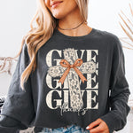 Give Thanks Lace Cross DTF Transfer DTF Heat Press Transfer from Sweet Tee Transfers