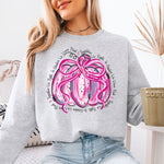 In October We Wear Pink Pumpkin Breast Cancer DTF Transfer DTF Heat Press Transfer from Sweet Tee Transfers
