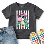 Preppy Bubblegum Turtle DTF Transfer DTF Heat Press Transfer from Sweet Tee Transfers