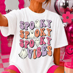Spooky Vibes Distressed DTF Transfer DTF Heat Press Transfer from Sweet Tee Transfers