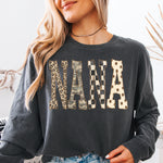 NANA Camo Leopard Checkered DTF Transfer DTF Heat Press Transfer from Sweet Tee Transfers