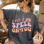 I Put a Spell on You Pumpkin DTF Transfer DTF Heat Press Transfer from Sweet Tee Transfers