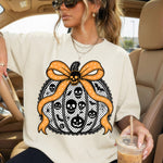 Lace Pumpkin DTF Transfer DTF Heat Press Transfer from Sweet Tee Transfers