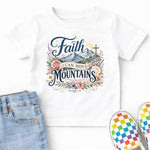 Faith Can Move Mountains DTF Transfer DTF Heat Press Transfer from Sweet Tee Transfers