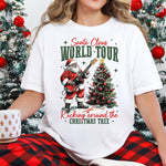 Santa Claus World Tour DTF Transfer DTF Heat Press Transfer from Sweet Tee Transfers