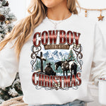 Cowboy Christmas DTF Transfer DTF Heat Press Transfer from Sweet Tee Transfers