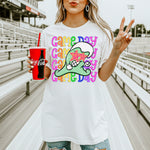 Green Wave School Mascot DTF Transfer – Game Day DTF Heat Press Transfer from Sweet Tee Transfers