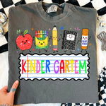 School Supplies Kindergarten Grade DTF Transfer DTF Heat Press Transfer from Sweet Tee Transfers