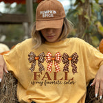 Fall Is My Favorite Color Bows DTF Transfer DTF Heat Press Transfer from Sweet Tee Transfers