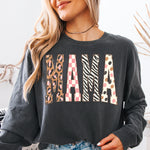 Retro MAMA Checkered Leopard DTF Transfer DTF Heat Press Transfer from Sweet Tee Transfers