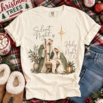 Silent Night Holy Night Nativity DTF Transfer DTF Heat Press Transfer from Sweet Tee Transfers