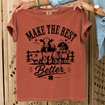Make the Best Better 4-H Farm Animals DTF Transfer DTF Heat Press Transfer from Sweet Tee Transfers