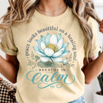 Breathe in Calm DTF Transfer DTF Heat Press Transfer from Sweet Tee Transfers