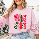 Preppy Holly Jolly Christmas DTF Transfer DTF Heat Press Transfer from Sweet Tee Transfers