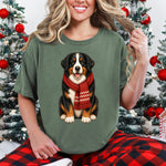 Christmas Dog Bernese Mountain Dog DTF Transfer DTF Heat Press Transfer from Sweet Tee Transfers