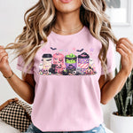 Pastel Goth Spooky Halloween Coffee DTF Transfer DTF Heat Press Transfer from Sweet Tee Transfers