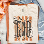 Halloween Ghost Teacher DTF Transfer DTF Heat Press Transfer from Sweet Tee Transfers