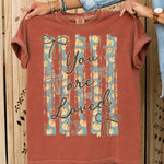 You Are Loved Fall DTF Transfer DTF Heat Press Transfer from Sweet Tee Transfers