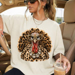 Glam Turkey DTF Transfer DTF Heat Press Transfer from Sweet Tee Transfers