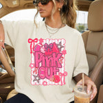Pink Out Stripes DTF Transfer DTF Heat Press Transfer from Sweet Tee Transfers
