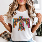 Faux Embroidered Western Bird DTF Transfer DTF Heat Press Transfer from Sweet Tee Transfers