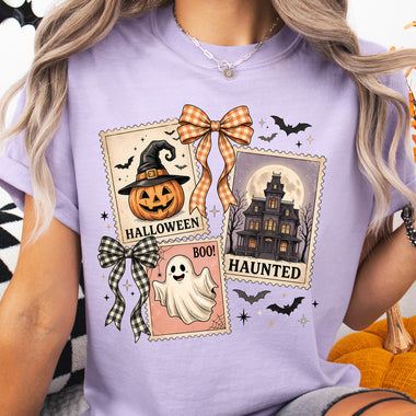 Coquette Halloween Stamps DTF Transfer DTF Heat Press Transfer from Sweet Tee Transfers