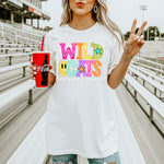 Wildcats School Mascot DTF Transfer – Bright Letters DTF Heat Press Transfer from Sweet Tee Transfers