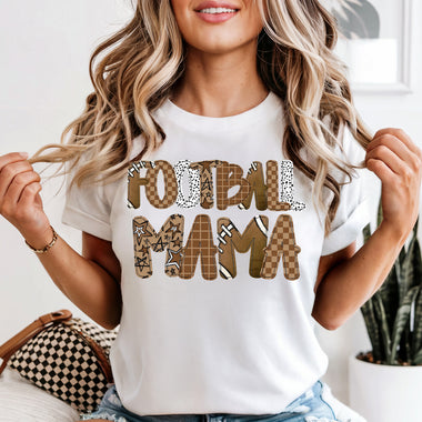 Football MAMA DTF Transfer DTF Heat Press Transfer from Sweet Tee Transfers