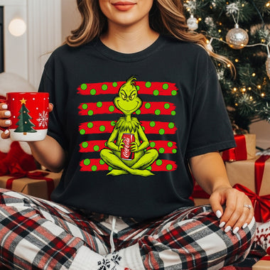 Green Guy Soda DTF Transfer DTF Heat Press Transfer from Sweet Tee Transfers