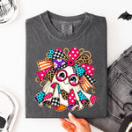 Colorful Patch Ghost DTF Transfer DTF Heat Press Transfer from Sweet Tee Transfers