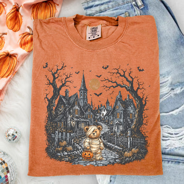 Mummy Bear Halloween DTF Transfer DTF Heat Press Transfer from Sweet Tee Transfers