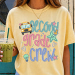 Second Grade Crew DTF Transfer DTF Heat Press Transfer from Sweet Tee Transfers