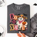 Boo Y'all Western Ghost DTF Transfer DTF Heat Press Transfer from Sweet Tee Transfers