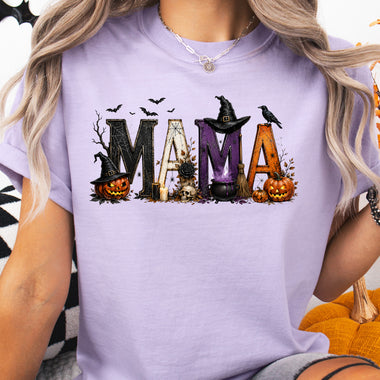 Spooky MAMA Halloween DTF Transfer DTF Heat Press Transfer from Sweet Tee Transfers