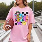 Pirates School Mascot DTF Transfer – Checkered Design DTF Heat Press Transfer from Sweet Tee Transfers