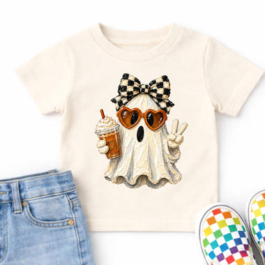 Coquette Halloween Ghost Peace DTF Transfer DTF Heat Press Transfer from Sweet Tee Transfers