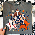 Sports Stars Fourth Grade DTF Transfer DTF Heat Press Transfer from Sweet Tee Transfers