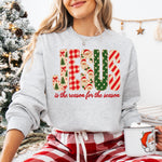 Jesus Is the Reason for the Season Retro DTF Transfer DTF Heat Press Transfer from Sweet Tee Transfers