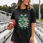 Green Football Helmet DTF Transfer – Coquette DTF Heat Press Transfer from Sweet Tee Transfers