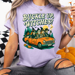 Buckle Up Witches DTF Transfer DTF Heat Press Transfer from Sweet Tee Transfers