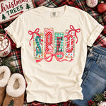 Preppy Christmas SPED DTF Transfer DTF Heat Press Transfer from Sweet Tee Transfers