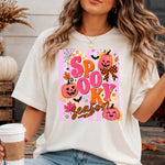 Spooky Season Striped DTF Transfer DTF Heat Press Transfer from Sweet Tee Transfers