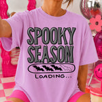 Spooky Season Loading DTF Transfer DTF Heat Press Transfer from Sweet Tee Transfers