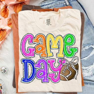 Game Day Bright DTF Transfer DTF Heat Press Transfer from Sweet Tee Transfers