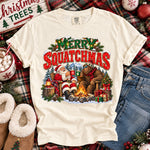 Merry Squatchmas Christmas Bigfoot DTF Transfer DTF Heat Press Transfer from Sweet Tee Transfers