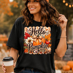 Hello Pumpkin DTF Transfer DTF Heat Press Transfer from Sweet Tee Transfers